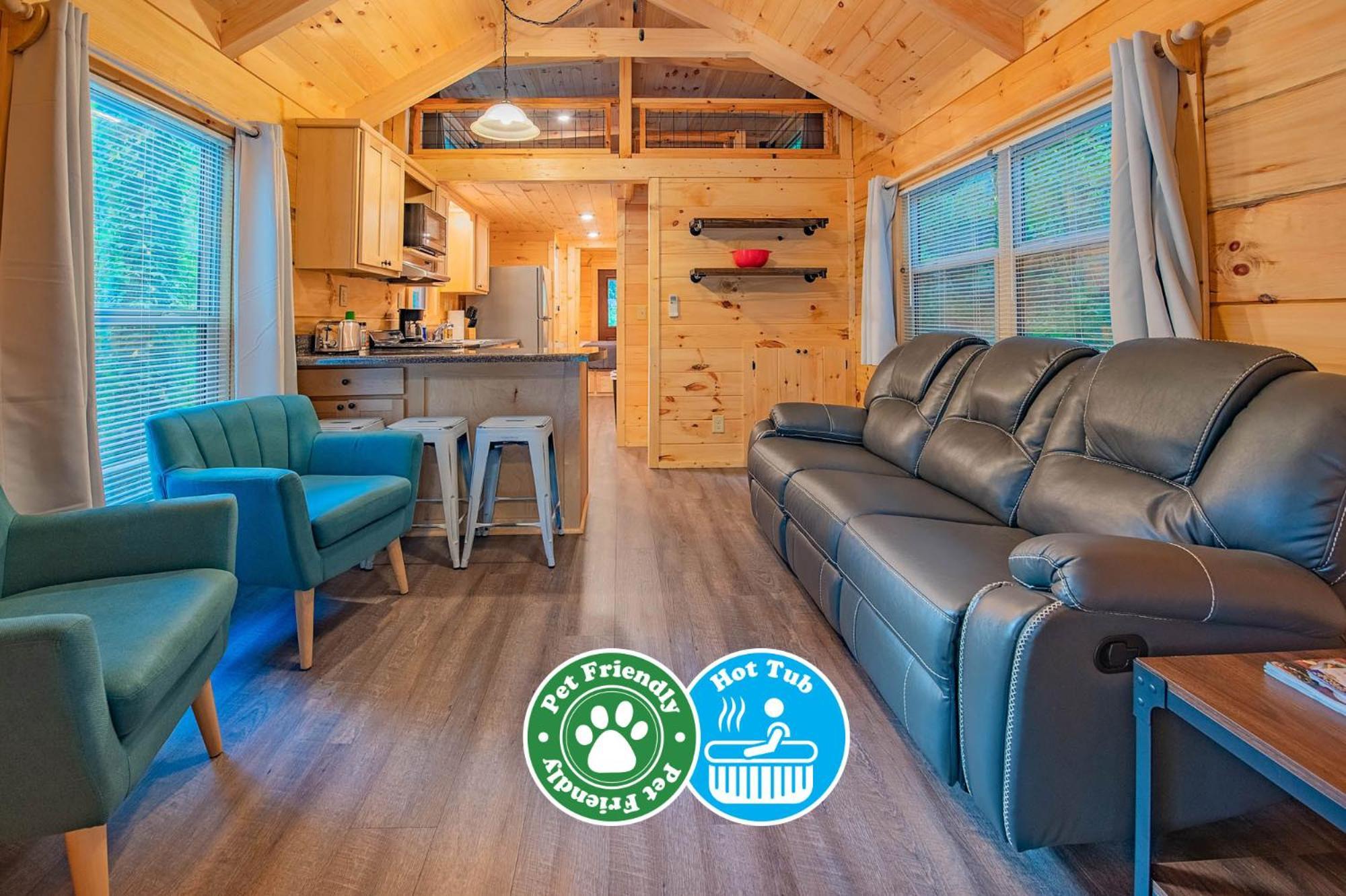 Ernie Cabin Wauhatchie Woodlands Tiny Cabin Chattanooga Exterior photo